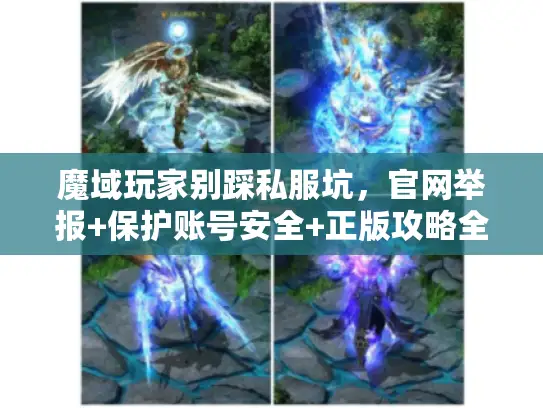 魔域玩家别踩私服坑，官网举报+保护账号安全+正版攻略全指南