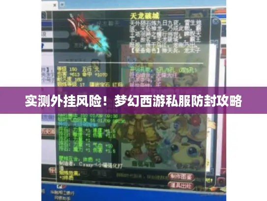 实测外挂风险！梦幻西游私服防封攻略