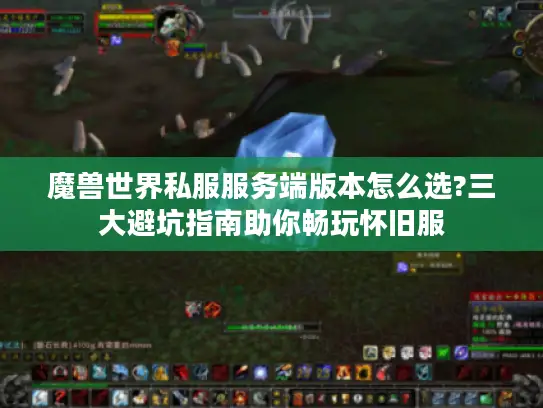 魔兽世界私服服务端版本怎么选?三大避坑指南助你畅玩怀旧服