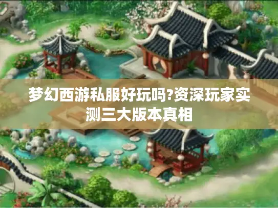 梦幻西游私服好玩吗?资深玩家实测三大版本真相