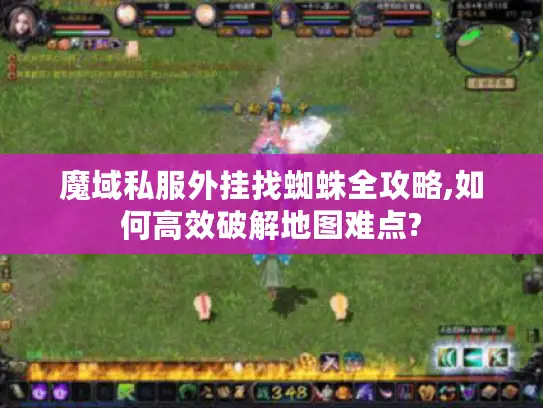 魔域私服外挂找蜘蛛全攻略,如何高效破解地图难点?
