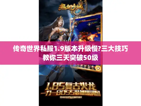 传奇世界私服1.9版本升级慢?三大技巧教你三天突破50级