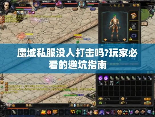 魔域私服没人打击吗?玩家必看的避坑指南 魔域私服没人打击吗?玩家必看的避坑指南