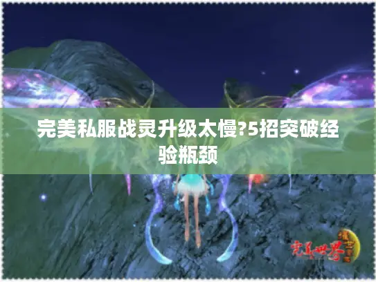 完美私服战灵升级太慢?5招突破经验瓶颈