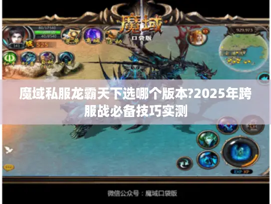 魔域私服龙霸天下选哪个版本?2025年跨服战必备技巧实测