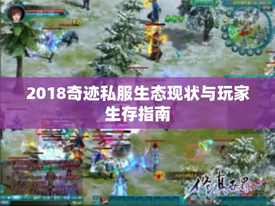 2018奇迹私服生态现状与玩家生存指南