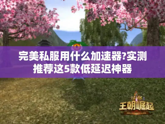 完美私服用什么加速器?实测推荐这5款低延迟神器