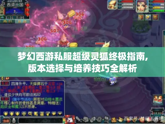 梦幻西游私服超级灵狐终极指南,版本选择与培养技巧全解析
