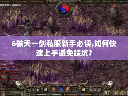 6破天一剑私服新手必读,如何快速上手避免踩坑?