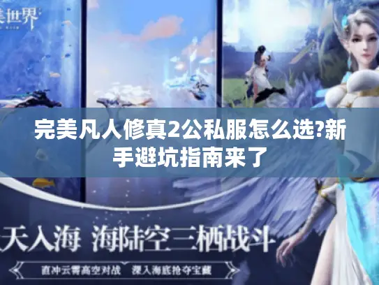 完美凡人修真2公私服怎么选?新手避坑指南来了