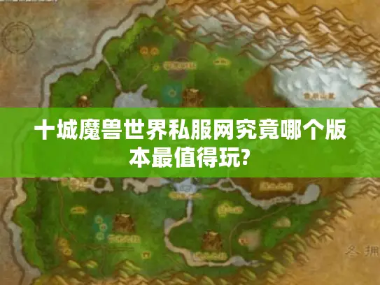 十城魔兽世界私服网究竟哪个版本最值得玩?