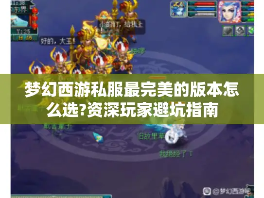 梦幻西游私服最完美的版本怎么选?资深玩家避坑指南 梦幻西游私服最完美的版本怎么选?资深玩家避坑指南