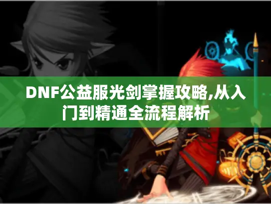 DNF公益服光剑掌握攻略,从入门到精通全流程解析