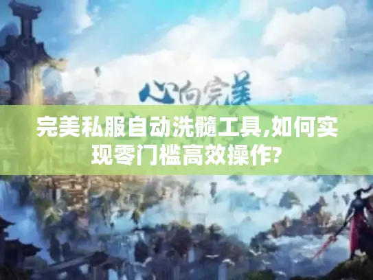 完美私服自动洗髓工具,如何实现零门槛高效操作?