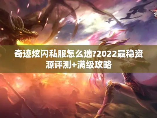 奇迹炫闪私服怎么选?2022最稳资源评测+满级攻略 奇迹炫闪私服怎么选?2022最稳资源评测+满级攻略