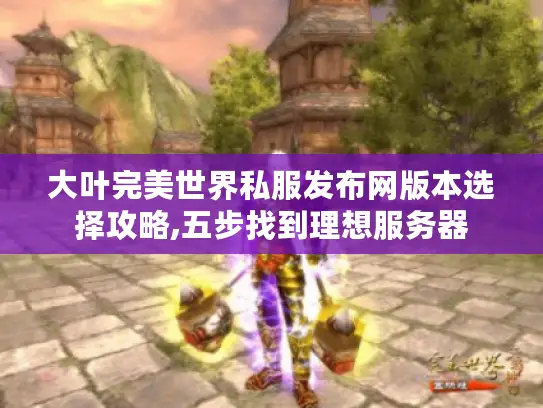 大叶完美世界私服发布网版本选择攻略,五步找到理想服务器