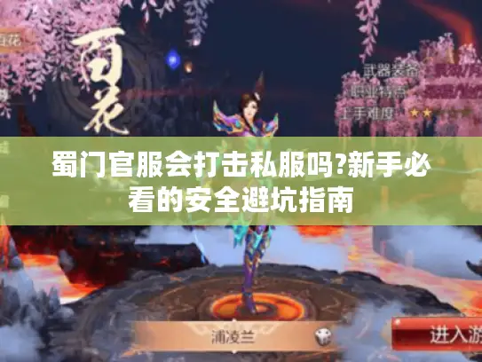 蜀门官服会打击私服吗?新手必看的安全避坑指南