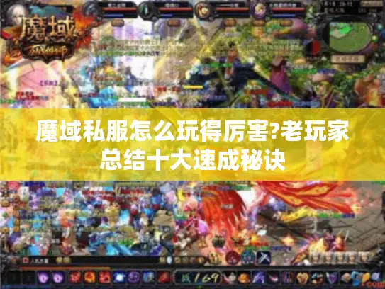 魔域私服怎么玩得厉害?老玩家总结十大速成秘诀 魔域私服怎么玩得厉害?老玩家总结十大速成秘诀