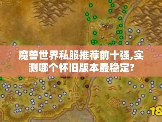 魔兽世界私服推荐前十强,实测哪个怀旧版本最稳定?