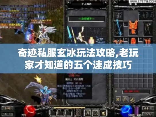奇迹私服玄冰玩法攻略,老玩家才知道的五个速成技巧