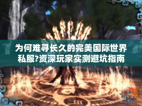 为何难寻长久的完美国际世界私服?资深玩家实测避坑指南