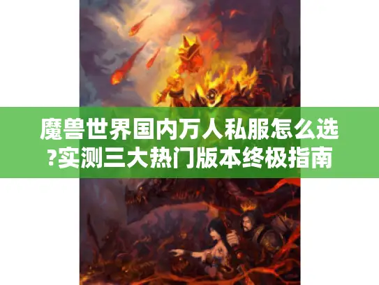 魔兽世界国内万人私服怎么选?实测三大热门版本终极指南