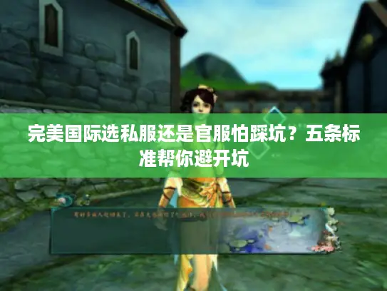完美国际选私服还是官服怕踩坑？五条标准帮你避开坑