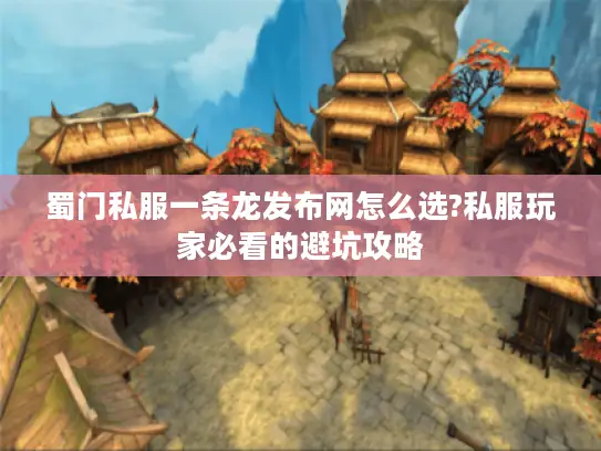 蜀门私服一条龙发布网怎么选?私服玩家必看的避坑攻略 蜀门私服一条龙发布网怎么选?私服玩家必看的避坑攻略