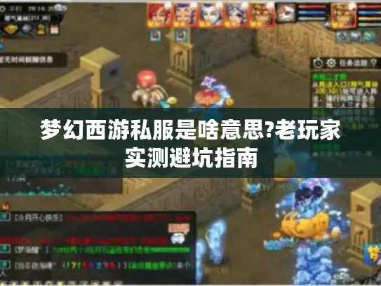 梦幻西游私服是啥意思?老玩家实测避坑指南
