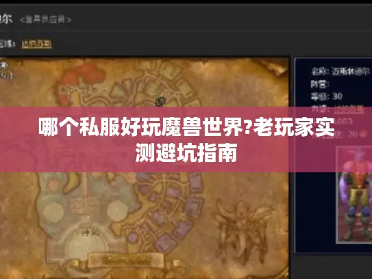 哪个私服好玩魔兽世界?老玩家实测避坑指南