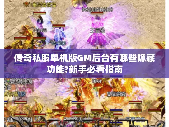 传奇私服单机版GM后台有哪些隐藏功能?新手必看指南 传奇私服单机版GM后台有哪些隐藏功能?新手必看指南