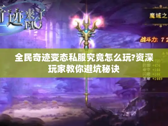 全民奇迹变态私服究竟怎么玩?资深玩家教你避坑秘诀 全民奇迹变态私服究竟怎么玩?资深玩家教你避坑秘诀