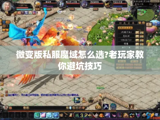 微变版私服魔域怎么选?老玩家教你避坑技巧