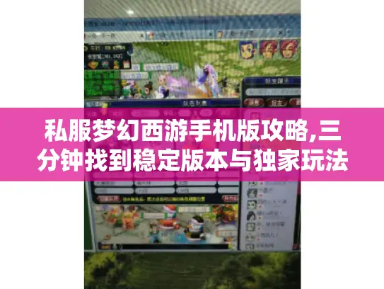 私服梦幻西游手机版攻略,三分钟找到稳定版本与独家玩法