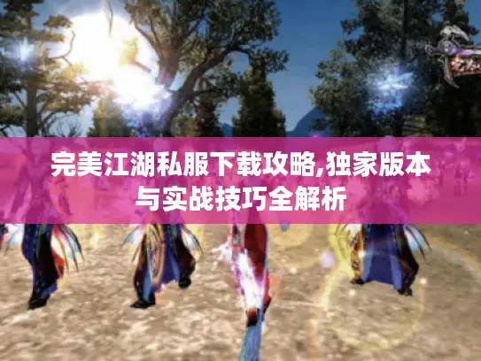 完美江湖私服下载攻略,独家版本与实战技巧全解析