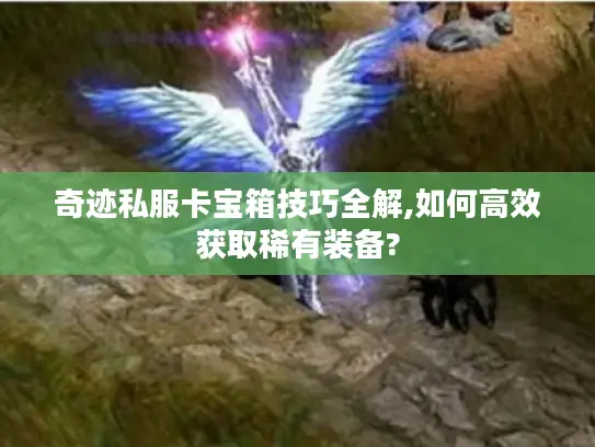 奇迹私服卡宝箱技巧全解,如何高效获取稀有装备?