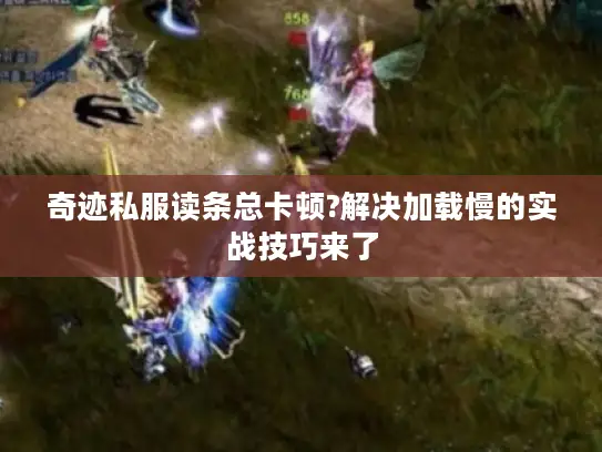 奇迹私服读条总卡顿?解决加载慢的实战技巧来了