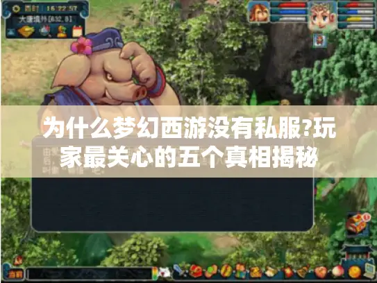 为什么梦幻西游没有私服?玩家最关心的五个真相揭秘 为什么梦幻西游没有私服?玩家最关心的五个真相揭秘