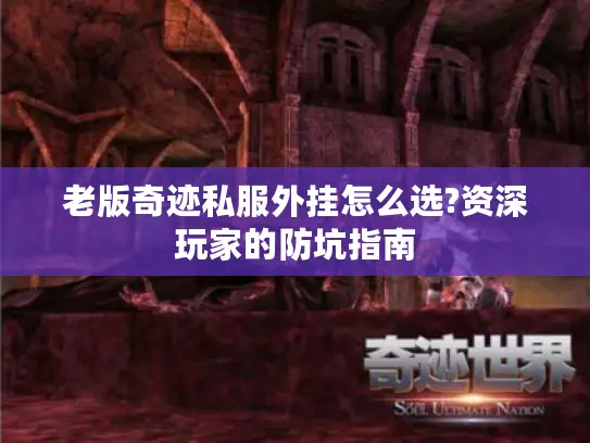老版奇迹私服外挂怎么选?资深玩家的防坑指南