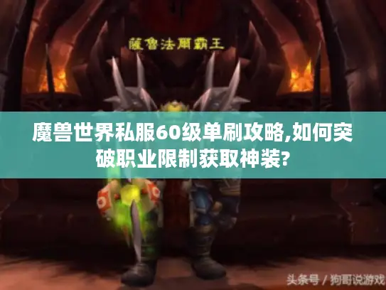 魔兽世界私服60级单刷攻略,如何突破职业限制获取神装? 魔兽世界私服60级单刷攻略,如何突破职业限制获取神装?