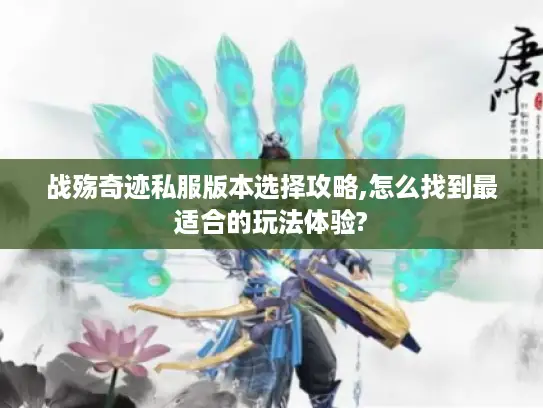 战殇奇迹私服版本选择攻略,怎么找到最适合的玩法体验?