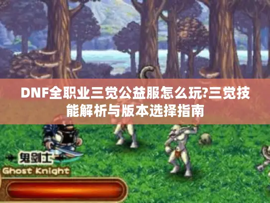 DNF全职业三觉公益服怎么玩?三觉技能解析与版本选择指南