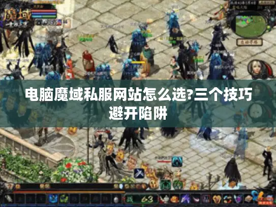 电脑魔域私服网站怎么选?三个技巧避开陷阱