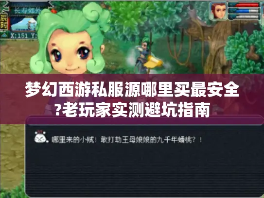 梦幻西游私服源哪里买最安全?老玩家实测避坑指南