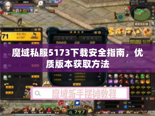 魔域私服5173下载安全指南，优质版本获取方法