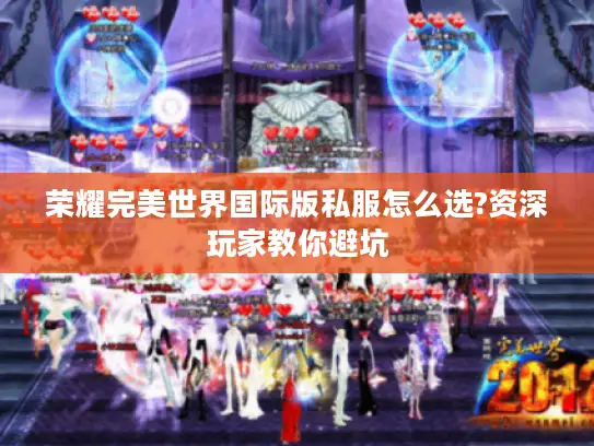 荣耀完美世界国际版私服怎么选?资深玩家教你避坑 荣耀完美世界国际版私服怎么选?资深玩家教你避坑