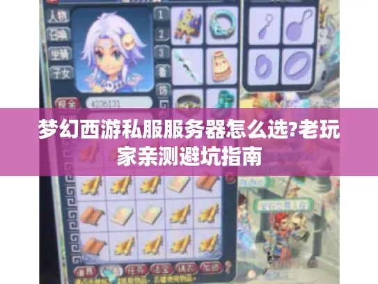 梦幻西游私服服务器怎么选?老玩家亲测避坑指南