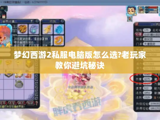 梦幻西游2私服电脑版怎么选?老玩家教你避坑秘诀