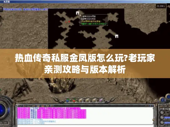 热血传奇私服金凤版怎么玩?老玩家亲测攻略与版本解析