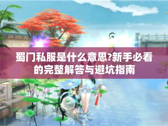 蜀门私服是什么意思?新手必看的完整解答与避坑指南